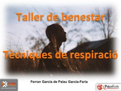 TALLER DE TÉCNICAS DE RESPIRACIÓN