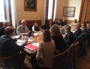 EL COLEGIO PARTICIPA EN UNA REUNIÓN SOBRE EL PROTOCOLO DE DESAHUCIOS