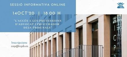 Sessió informativa online sobre l’Avantprojecte de Llei amb la Junta de Govern