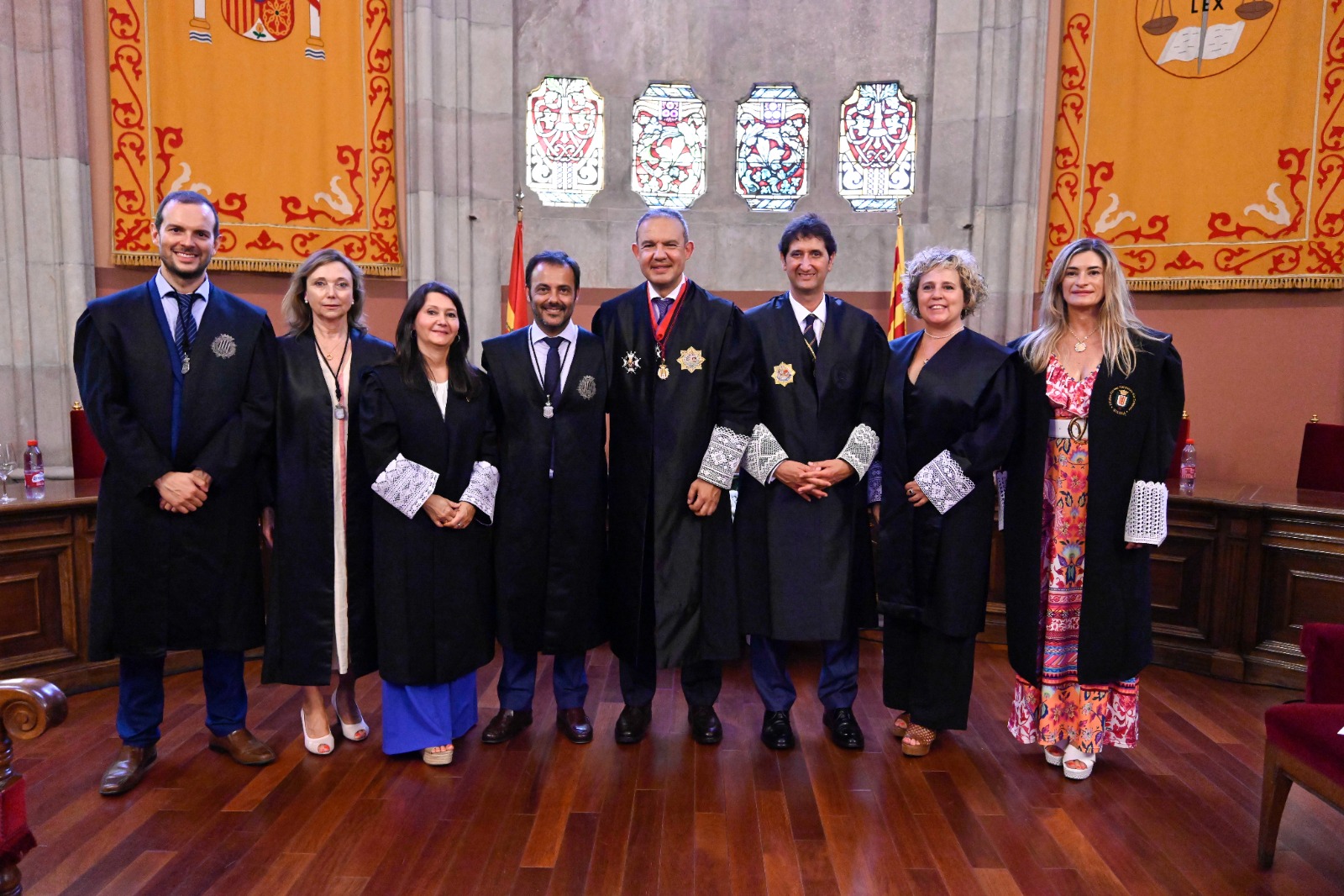 El Colegio de Procuradores de Barcelona homenajea a los colegiados con 25 y 50 años de ejercicio profesional