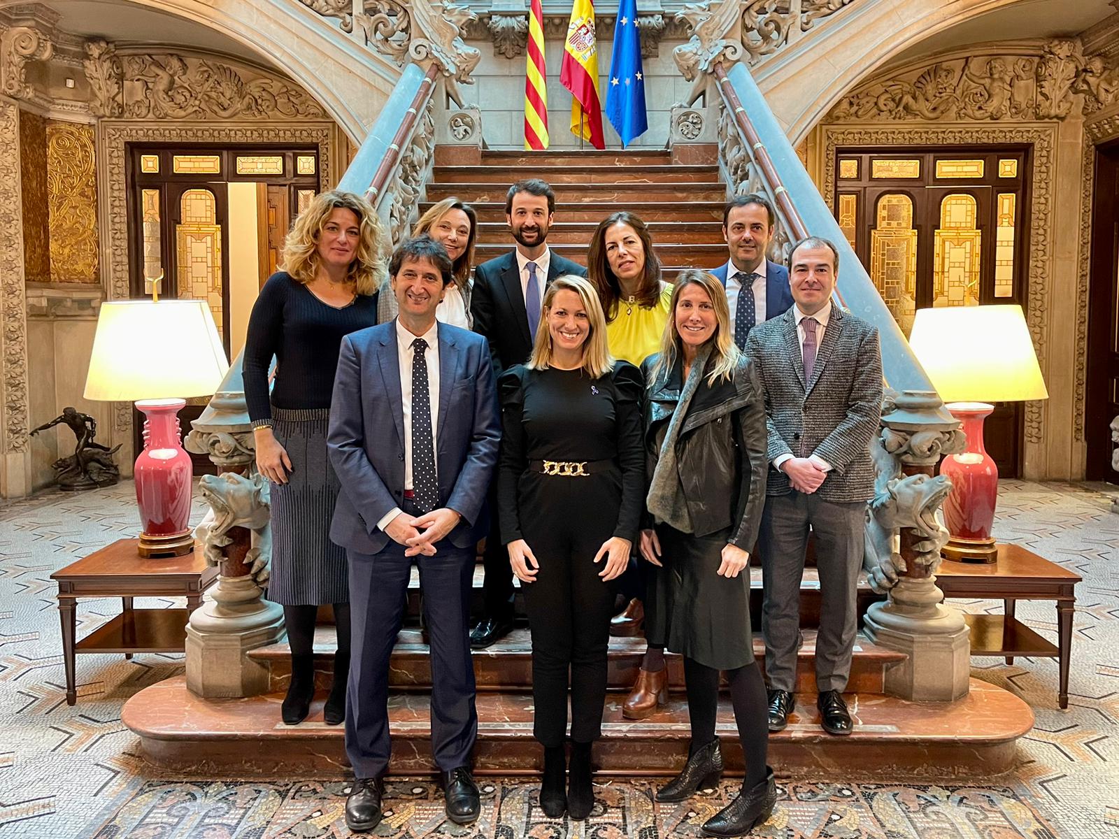 Visita institucional a la Delegació del Govern a Catalunya