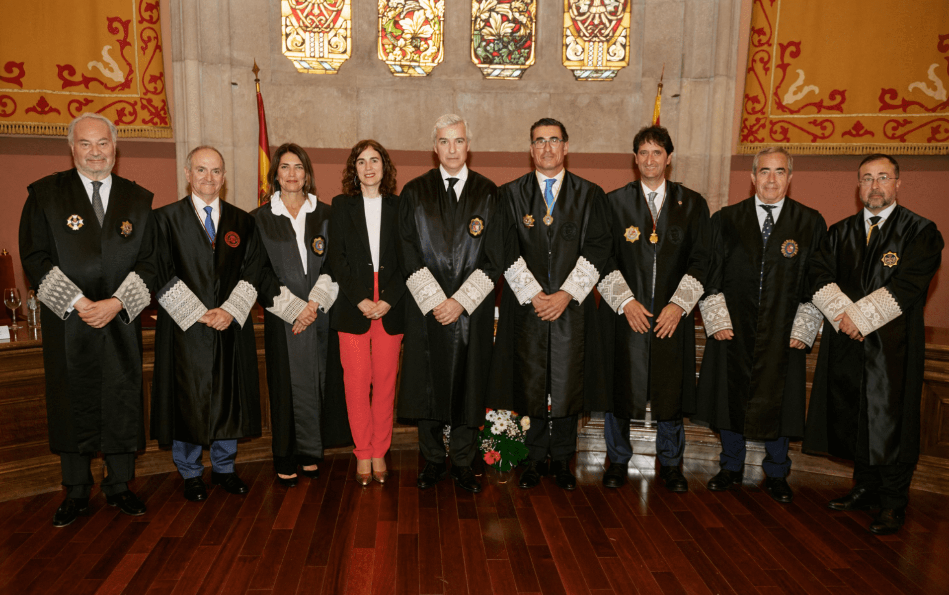 El Colegio de Procuradores de los Tribunales de Barcelona celebra el acto institucional de San Ivo en el Palacio de Justicia