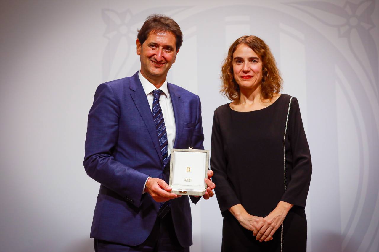 Notícies - Ángel Quemada Cuatrecasas, medalla d’honor pel Departament de Justícia